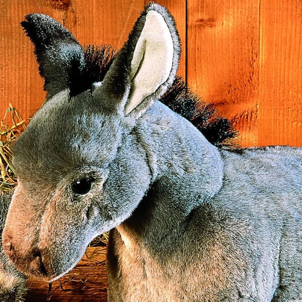 giant stuffed donkey